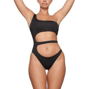 Skims Swim One Shoulder Monokini Size Large